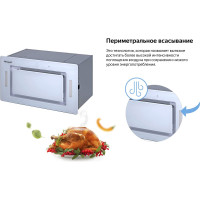 Вытяжка Weissgauff Aura 1200 Remote WH 424922