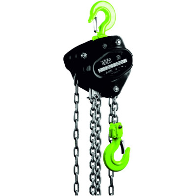 Ручная цепная таль HITCH CH200-G, 0.5 т, 9 м, гальваническая цепь SZ060839