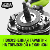 Ручная цепная таль HITCH CH200-G, 0.5 т, 9 м, гальваническая цепь SZ060839