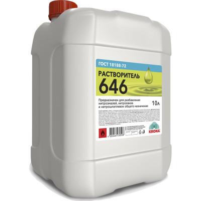 Растворитель ХИМИК 646 10 л 66230089