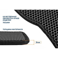 Коврики салона AutoFlex EVA, для Mitsubishi Eclipse Cross 2018-2021 2021-, цвет черный 3400301