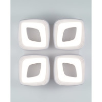 Светодиодная потолочная люстра Moderli с пультом Alfi V2872-CL