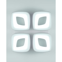 Светодиодная потолочная люстра Moderli с пультом Alfi V2872-CL