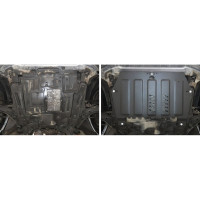 ЗК+КПП Great Wall Hover H6 2013-2015/Haval H6 2014-2016 2016-н.в. АвтоБроня сталь 2 мм 111.09415.1