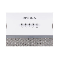 Кухонная вытяжка KRONA SELINA 600 white PB 00026699