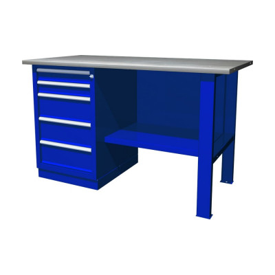 Верстак с тумбой, тумба с 5 ящиками Ombra OWB1-50 55920