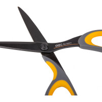 Ножницы DELI Expert Soft-touch (универсальные, 175 мм, ручки с резиновой вставкой, сталь, ассорти, блистер) E6027