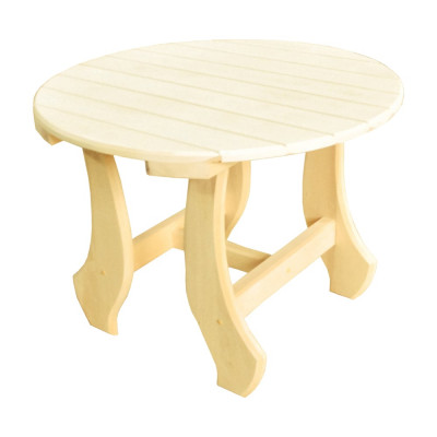 Столик Банная линия Фигурный 60x50 см, липа 12-814