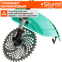 Бензотриммер Sturm BT89314