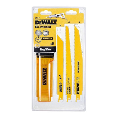 Набор полотен по металлу и дереву, 6 шт. DEWALT DT2444