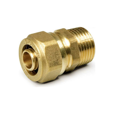 Прямой соединитель BYR PEX Н.Р. 1" х 25 (2.3) 1005