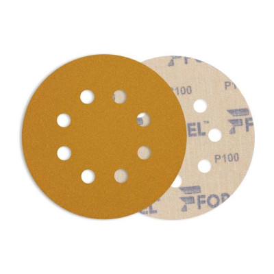 Диск DIAMOND 125 мм, 8 отверстий, P100, 100 шт Formel 81951120100