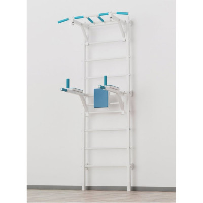 Шведская стенка BARFITS new age x2 турник 3 хвата, белый 4607120459445
