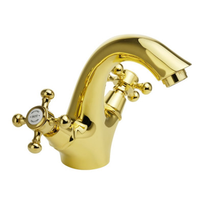 Смеситель для раковины Migliore LADY золото 18856