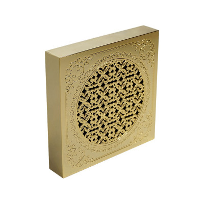 Вентилятор для ванной комнаты Migliore VENTILATORO D100 mm, с декоративной решеткой 160x160 mm, золото 23001