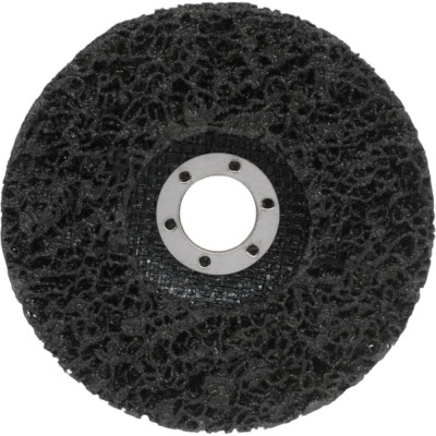 Диск коралловый зачистной для снятия ржавчины, краски на УШМ P46, черный 125 мм, 5 шт Vitatools C-125-P46-B-5