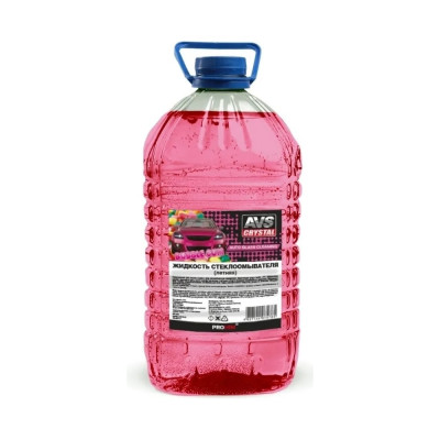Жидкость стеклоомывателя Прохим лето, BubbleGum/Бабл гам (ПЭТ) 5 л AVS AVK-662 A07578S
