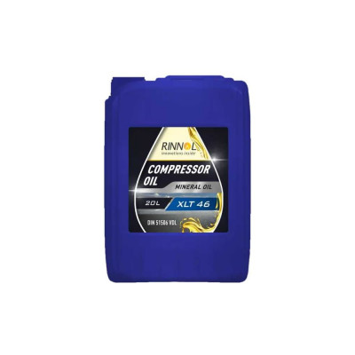 Масло компрессорное минеральное COMPRESSOR OIL XLT 46 e20L RINNOL 192605