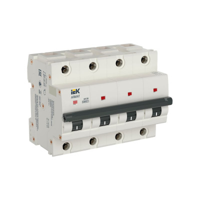 Автоматический выключатель IEK ARMAT M10H 4P C 80A AR-M10H-4-C080