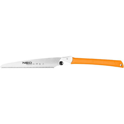 Японская пила для точной резки NEO TOOLS 11 TPI, узкая, складная 44-611