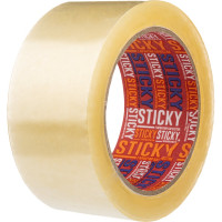 Упаковочная лента STICKY прозрачная 48 мм х 90 м 1012