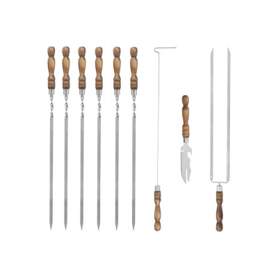 Шашлычный набор PALISAD Camping 9 предметов в сумке 69754