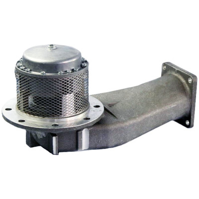 Пневматический донный клапан, низкопрофильный, алюминий, 4in, TITAN LOCK TL400PBV-L