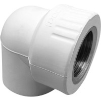 Комбинированный угольник РОСТерм 32 мм х 3/4" ВР полипропилен angcombPPR32-3/4in