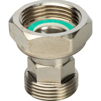 Разъемное соединение STOUT с обратным клапаном никелированное 1" SDG-0019-020025 RG008Q1N4PJONH