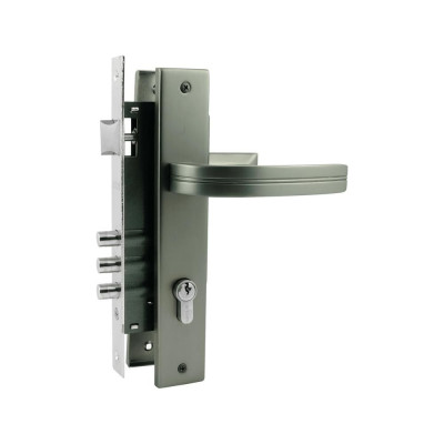 Врезной замок НОРА-М N106-85 M графит 16709