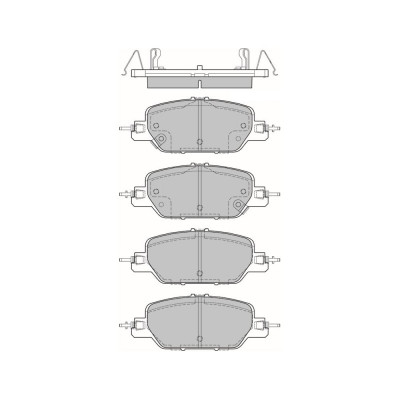 Колодки тормозные AV083 дисковые Avantech 104461