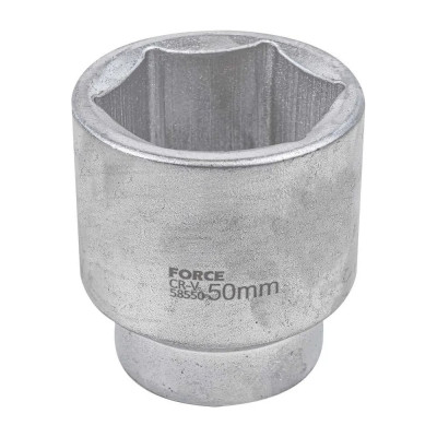 Головка 6-гранная 50 мм, 1" DR FORCE 58550