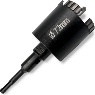 Коронка алмазная безударная по бетону SDS plus MKSS Toolbox 72 мм MK7200
