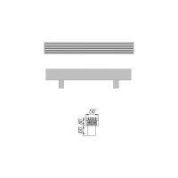 Конвектор КЗТО Элегант мини 130х80х2200 1то нв ЭЛМ1308022001НВ