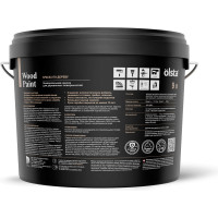 Краска для деревянных поверхностей OLSTA Wood paint матовая БАЗА A 9 л OWDA-90