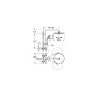 Душевая система с термостатом для душа Grohe Euphoria XXL 310 26075DC0
