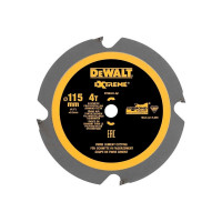 Диск пильный по древесным материалам (115x9.5 мм; 4T) DEWALT DT20421-QZ