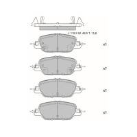 Колодки тормозные AV083 дисковые Avantech 104461
