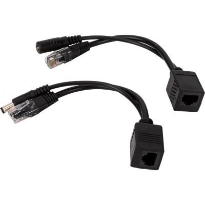 Пассивный комплект (инжектор + сплиттер) для передачи PoE OSNOVO Ethernet, PPK-11 -0000000159