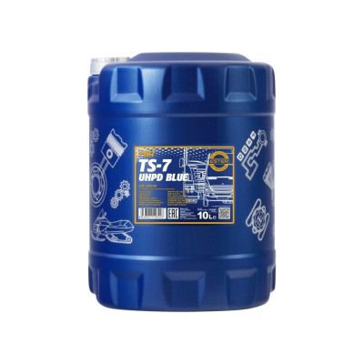 Синтетическое моторное масло MANNOL TS-7 BLUE UHPD 10W40, 10 л 710710