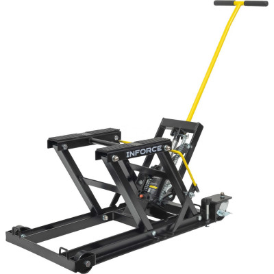 Подкатной гидравлический мотоподъемник Inforce 0,5 тонны 08-08-77