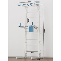 Напольная шведская стенка BARFITS new age r2 белый 4607120459480