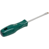 Отвертка Sata шлицевая SL-6x100мм, S62212