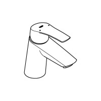 Смеситель для раковины GROHE Eurosmart, S-Size, хром () 23967003