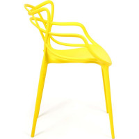 Стул Tetchair cat chair (mod. 028) пластик, 54,5x56x84 см, желтый, 1 шт. в упаковке, 037 19624