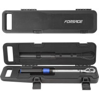 Ключ Forsage динамометрический щелчкового типа с быстрой фиксацией "Premium" 10-60Нм,3/8",в пластиковом кейсе F-6473380(48602)