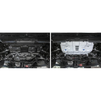 Защита радиатора Rival Lexus GX 460 09-13 13-/Toyota LC 150 Prado 09-17 17, 333.9516.1