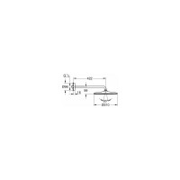 Верхний душ Grohe Rainshower 310 Mono 310 1 режим , круглый и душевой кронштейн 26557000