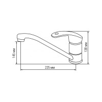 Смеситель Lex Salto M White RULE000151