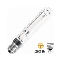 Лампа газоразрядная натриевая OSRAM NAV-T SUPER 250Вт 2000К E40NAV-T 250W SUPER 4Y E40 12x1 4050300024417